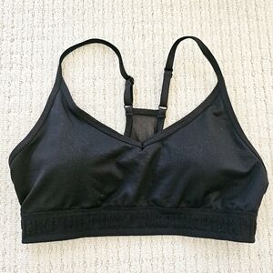 Victorias Secret Pink Black Women's Sports Bra
